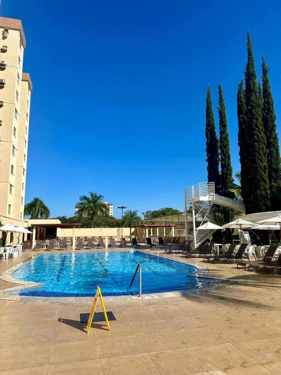 Caldas Novas - Prive Das Thermas II - Apto 3 Quartos - Parque Aquatico Aparthotel Kültér fotó