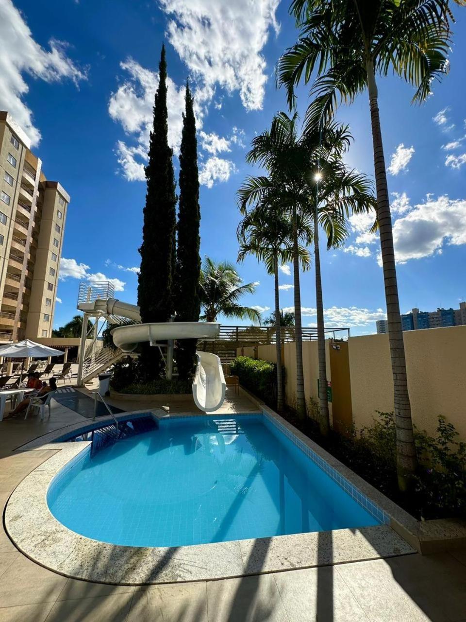 Caldas Novas - Prive Das Thermas II - Apto 3 Quartos - Parque Aquatico Aparthotel Kültér fotó
