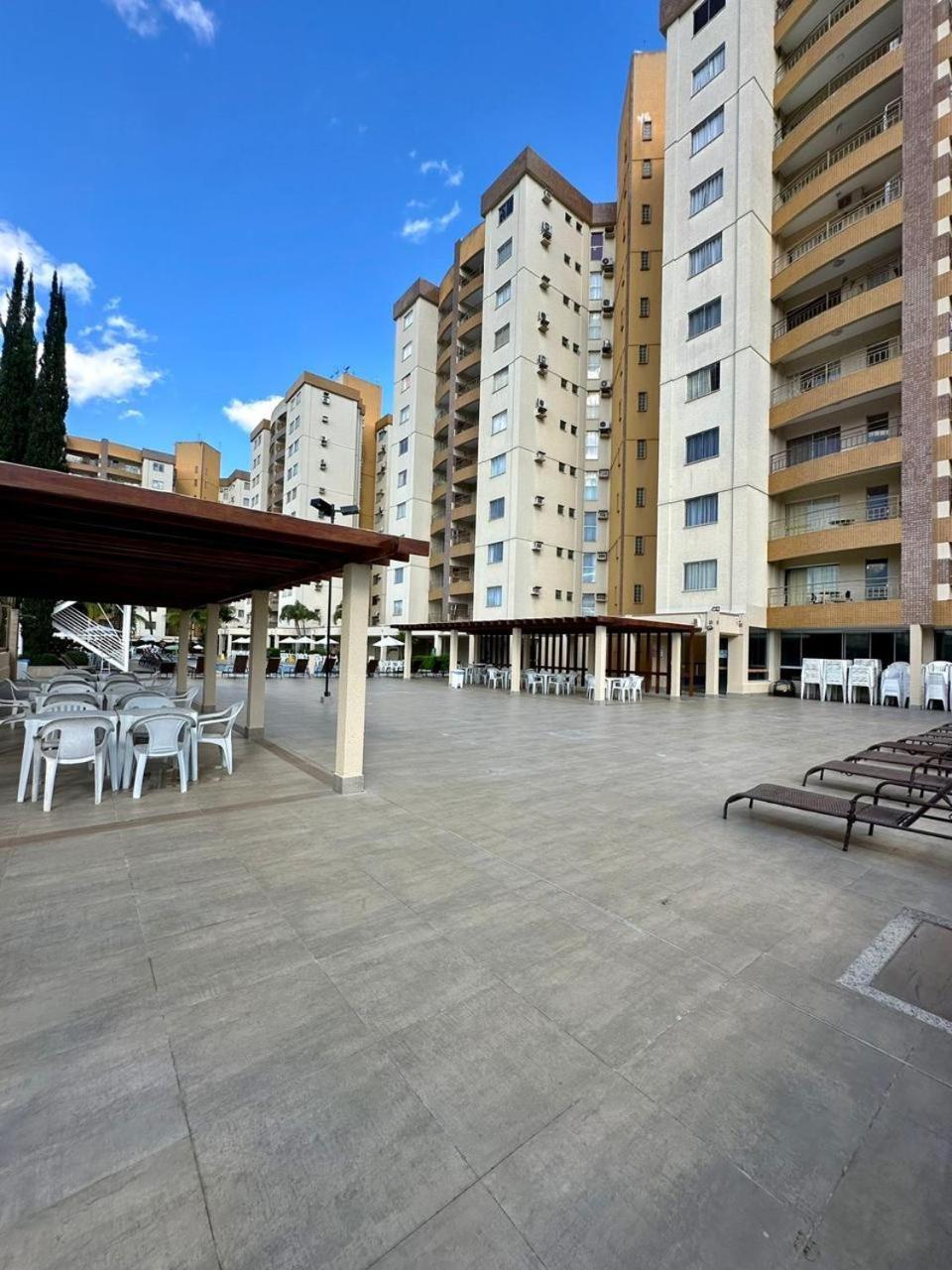 Caldas Novas - Prive Das Thermas II - Apto 3 Quartos - Parque Aquatico Aparthotel Kültér fotó