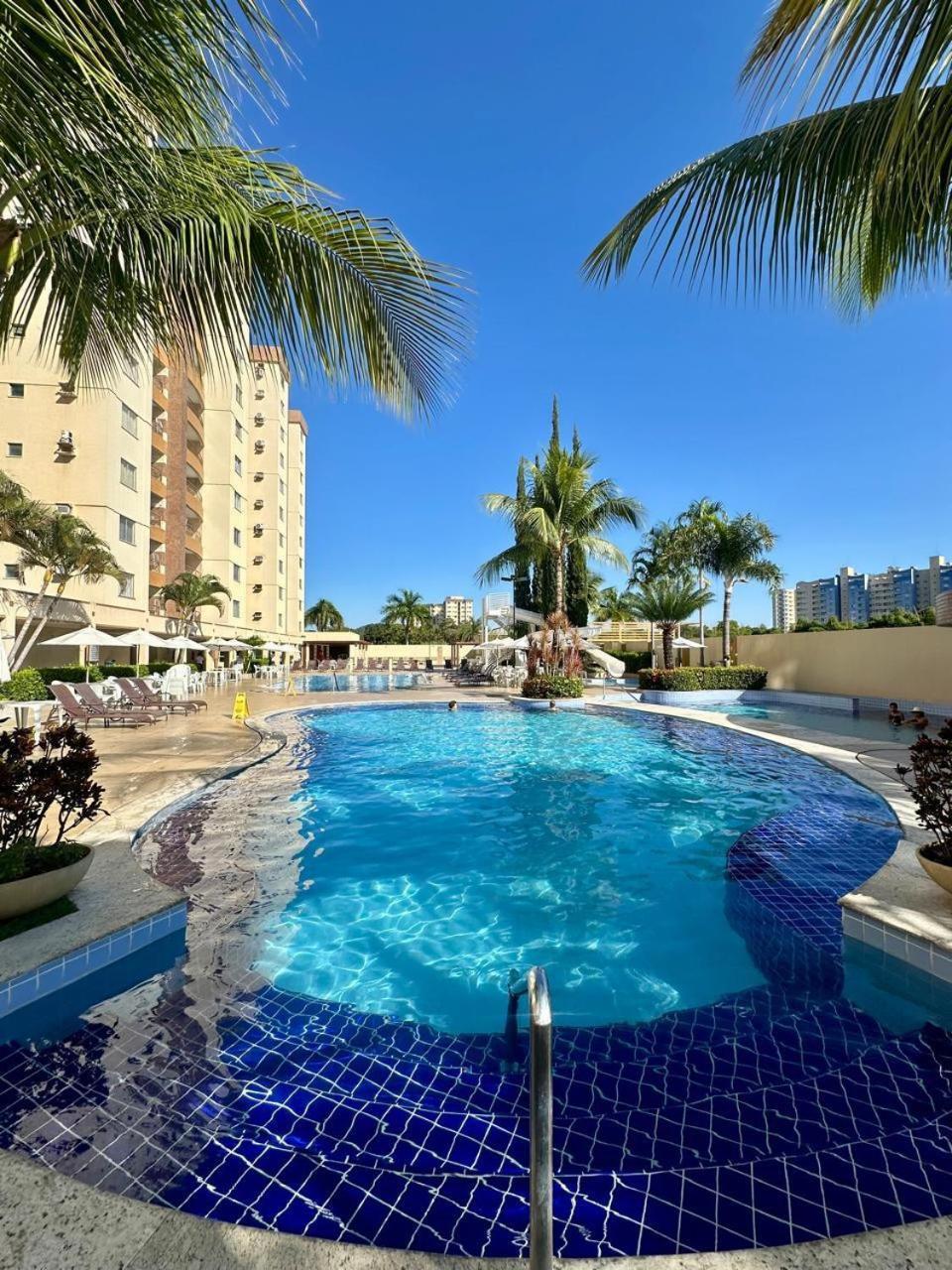 Caldas Novas - Prive Das Thermas II - Apto 3 Quartos - Parque Aquatico Aparthotel Kültér fotó